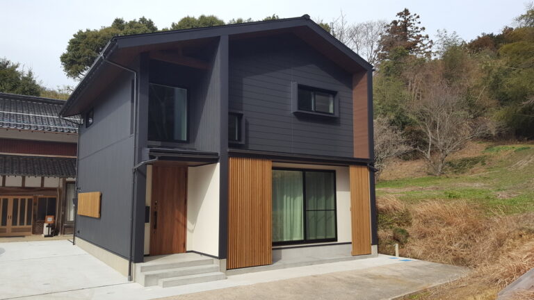 井原建設が建てた里山の家の外観