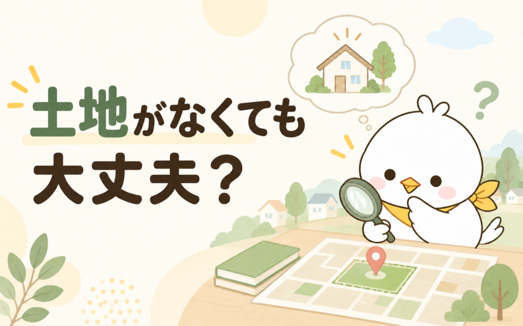 土地がなくても大丈夫？島根で家づくりを始める前に